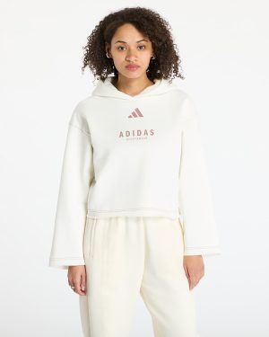 Sweatshirt adidas All Szn Loose Graphic Hoodie Off White S