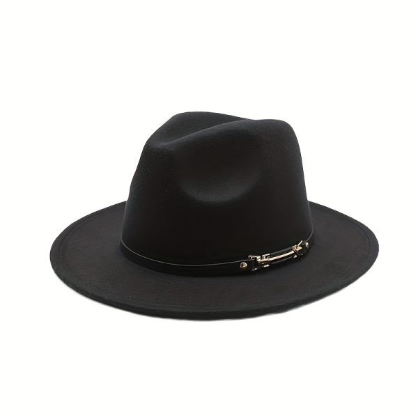 TEMU Vintage-inspired Panama Fedora Hats For - Red & Light Blue, Soft Wide Brim With , Halloween, Valentine's Day, Mardi Gras - Hand Washable,