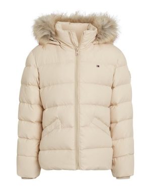 TOMMY HILFIGER Down Puffer Jacket Juniors - Beige