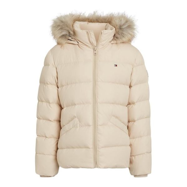 TOMMY HILFIGER Down Puffer Jacket Juniors - Beige