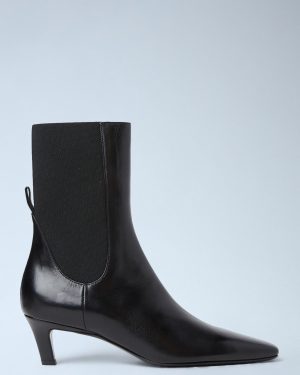 TOTEME The Mid Heel Boots - Woman Boots Black Eu - 41