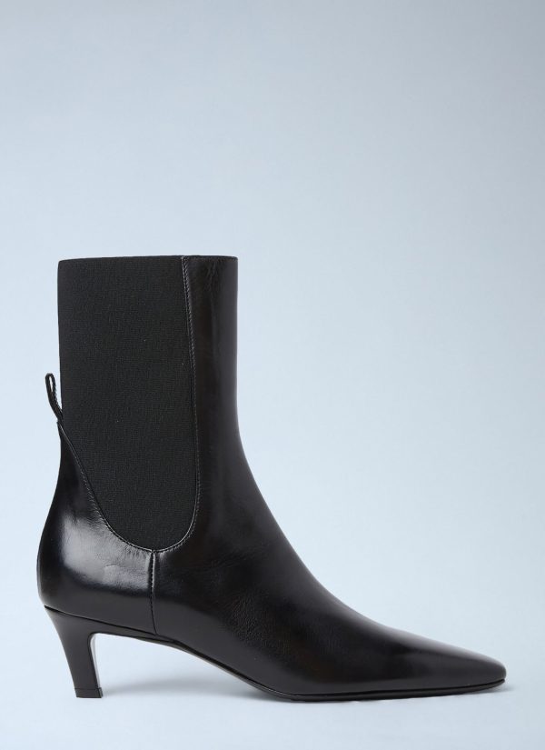 TOTEME The Mid Heel Boots - Woman Boots Black Eu - 41