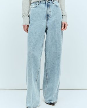 TOTEME Wide-leg Jeans - Woman Jeans Blue 26