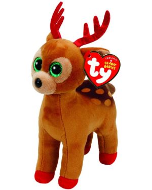 TY Beanie Baby - Tinsel the Reindeer - Small