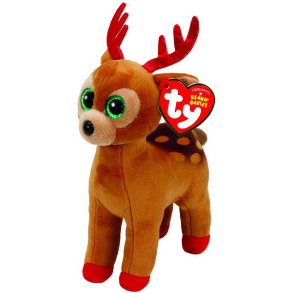 TY Beanie Baby - Tinsel the Reindeer - Small