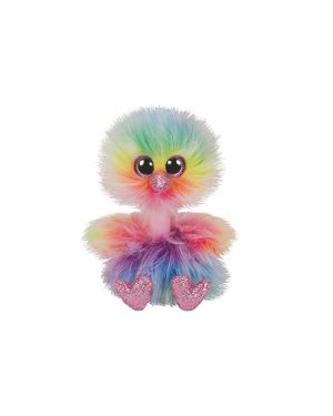 TY Beanie Buddy Asha Pastel Ostrich - Medium