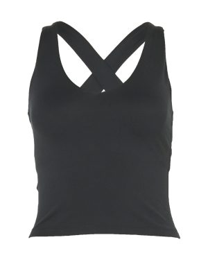 Tank Top Float Zoe Polyester Black