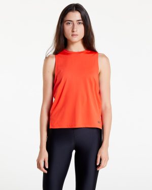 Tank top Under Armour Rush Tank Radio Red/ Iridescent M