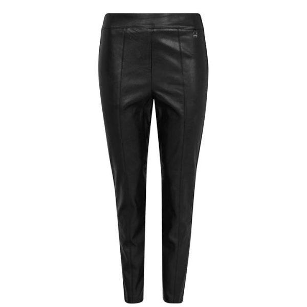 Ted Baker Vllada Leather Pants - Black