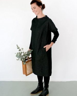 The Assembly Line Paper Sewing Pattern Cap Sleeve Dress