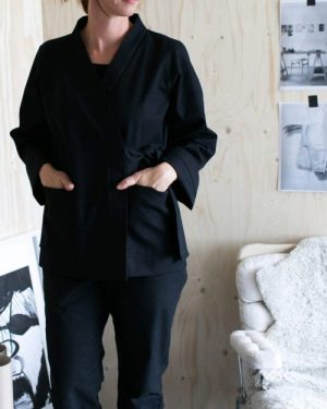 The Assembly Line Paper Sewing Pattern Wrap Jacket