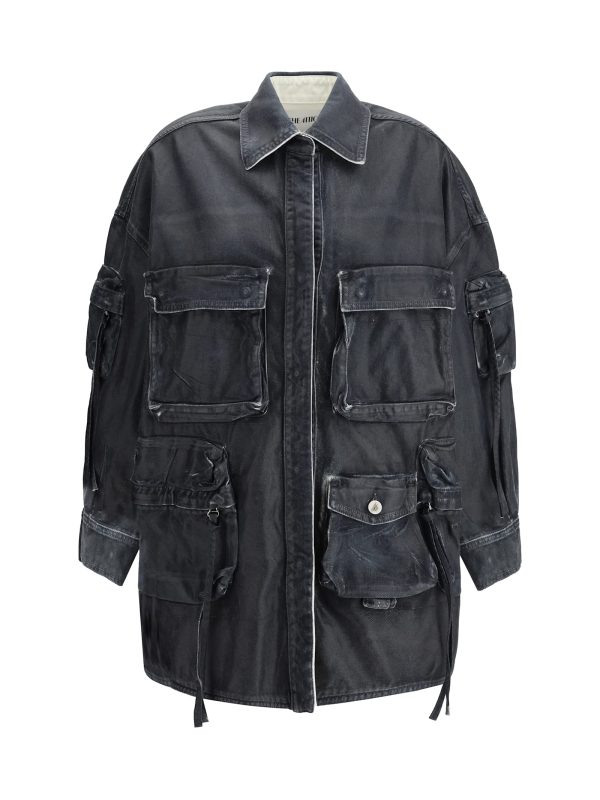 The Attico Fern Denim Jacket