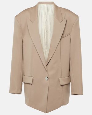 The Attico Oversized wool blazer