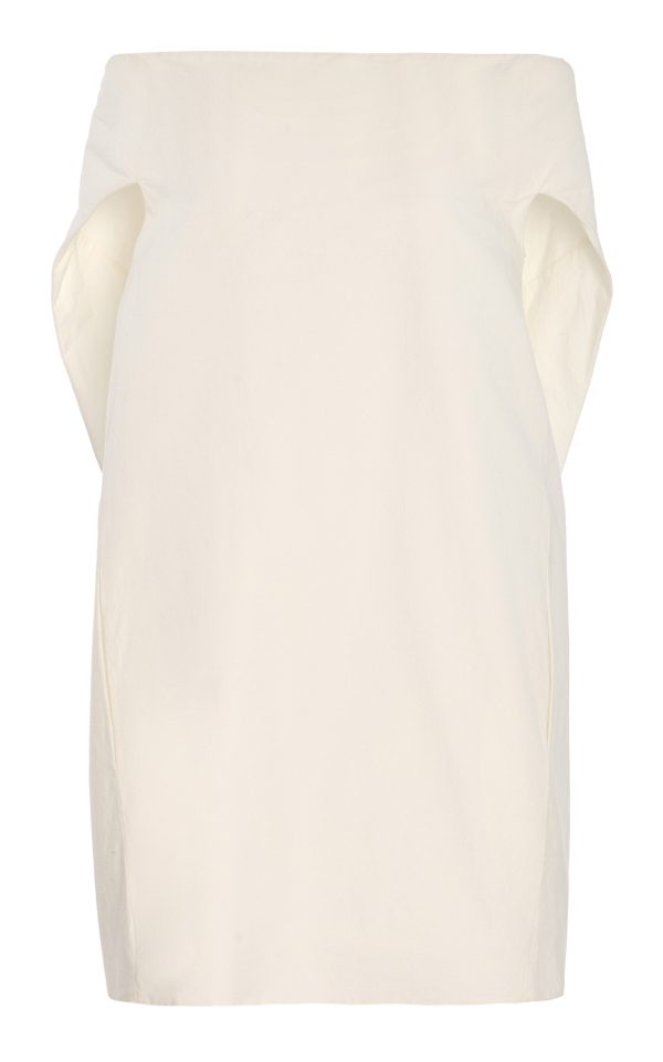The Row - Pallenberg Off-The-Shoulder Cotton Top - White - US 0 - Moda Operandi