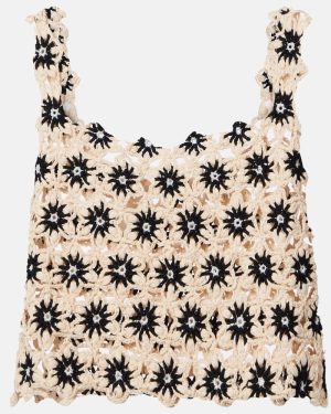 The Upside Luminary crochet crop top