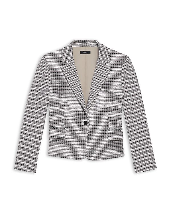 Theory Houndstooth Blazer