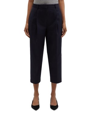 Theory Pleated Cropped Pants