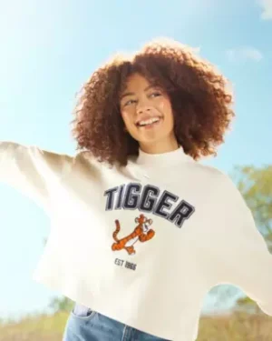 Tigger White Sweatshirt For Adults, Winnie the Pooh, Size: L - From Disney Store