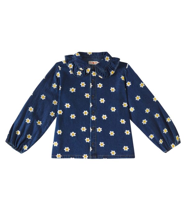 Tinycottons Daisies denim jacket