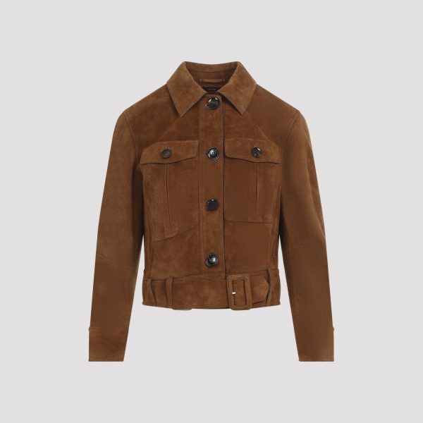 Tom Ford Cropped Leather Jacket