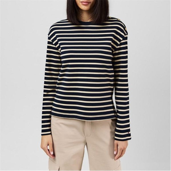 Tommy Hilfiger Striped Tank Top - Blue