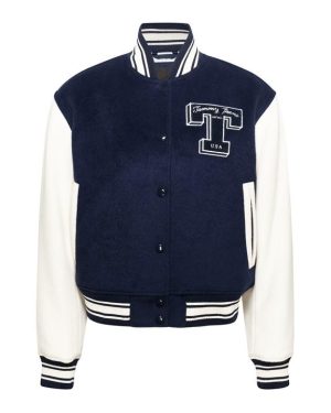 Tommy Jeans Letterman Jacket - Blue