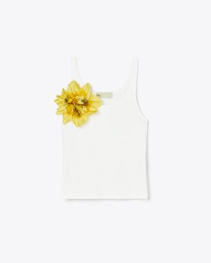Tory Burch Ribbed Tank Top