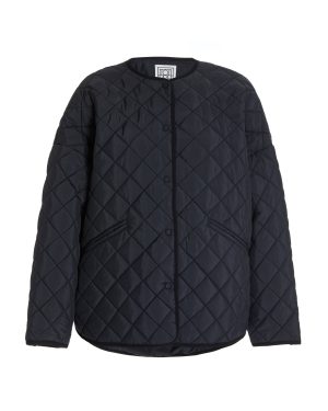 Toteme - Oversized Quilted Jacket - Black - M - Moda Operandi