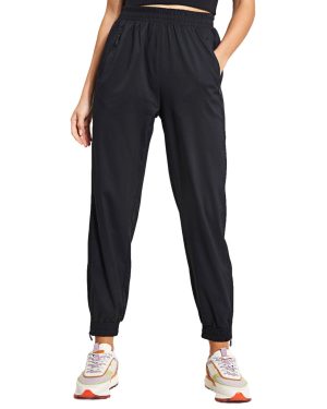 Tracksuit Bottoms Summit Polyester Black