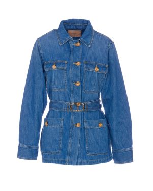 TwinSet Denim Shirt Jacket