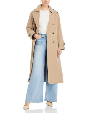 Vero Moda Long Double Breasted Trench Coat