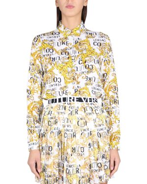 Versace Jeans Couture Baroque Patterned Shirt