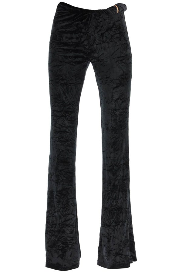 Versace Velvet Flared Pants