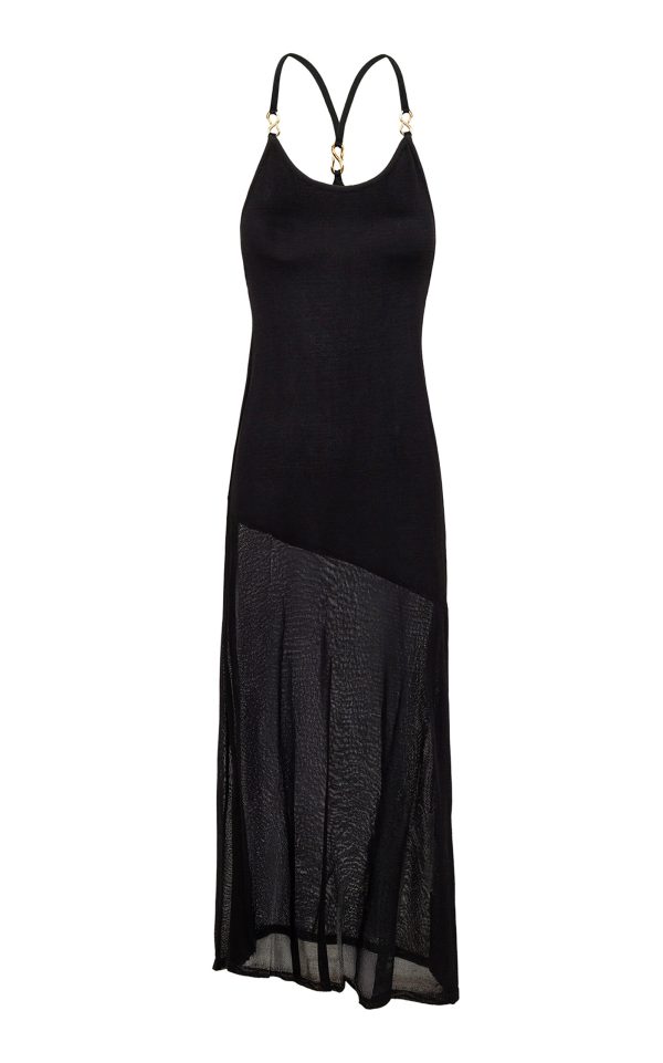 ViX - Daphne Backless Maxi Dress - Black - M - Only At Moda Operandi