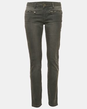 Victoria Beckham Grey Faded Denim Skinny Jeans M Waist 29"