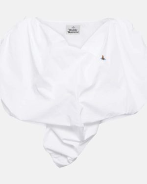 Vivienne Westwood Heart cotton crop top