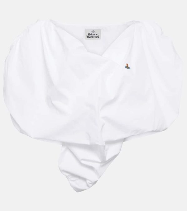 Vivienne Westwood Heart cotton crop top