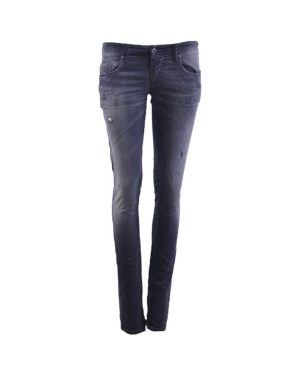 (W23 L31) DIESEL GRUPEE NE 0856S Womens Denim Sweat Jogg Jeans Distressed Slim Fit Skinny
