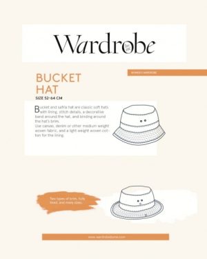 Wardrobe By Me Paper Sewing Pattern Safari & Bucket Hat