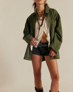 We The Free Madison City Denim Jacket at Free People in Adventurer, Size: XL