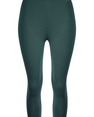 Weird Fish Blondie Cropped Leggings Dusky Green Size 12