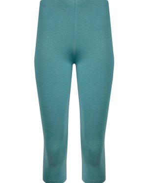 Weird Fish Blondie Cropped Leggings Mineral Blue Size 10