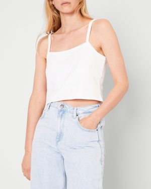 White Ekowood Tank top