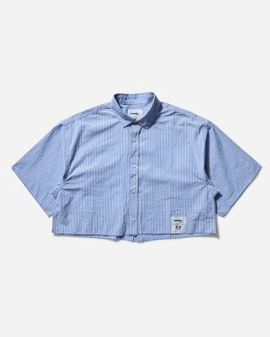 Women s HommeGirls Crop Shirt Azurine