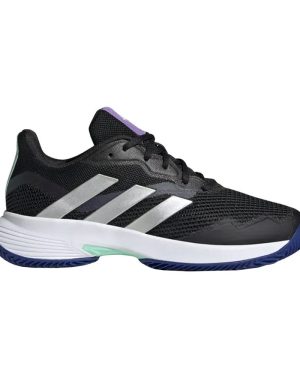 Womens Black Adidas Courtjam Control Clay Hq8474 Shoes