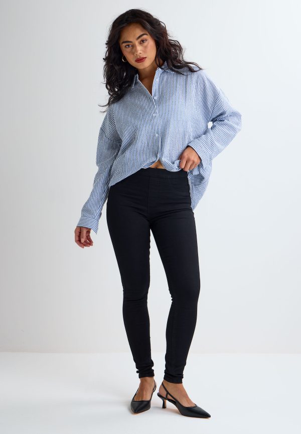 Womens Black Kate Shaper Jeggings