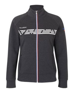 Women's Black Tecnifibre Knit Jacket