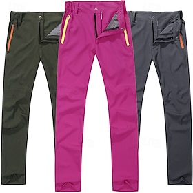 Women's Cargo Pants Hiking Pants Trousers Tactical Pants Military Outdoor Regular Fit Waterproof Breathable Quick Dry Pants / Trousers Dark Grey Black Hunting