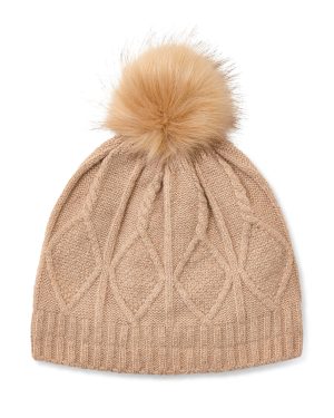 Women's Kelston Beanie Hat in Tannin, Size OS, by Ariat