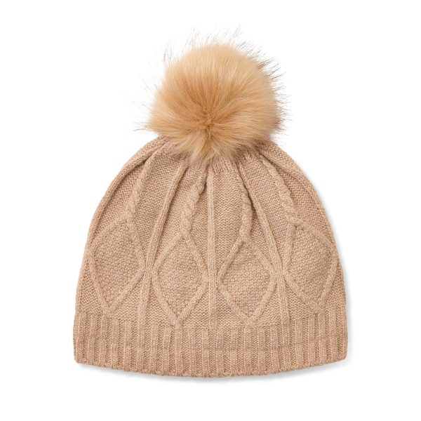 Women's Kelston Beanie Hat in Tannin, Size OS, by Ariat